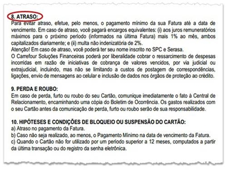 PROTESTE pede ao MP para coibir repasse dos custos de cobrança pelo Carrefour